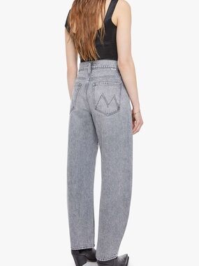 MOTHER Pony Keg Barrel Jeans Snacks High Rise New 30 Earl Gray Anthropologie